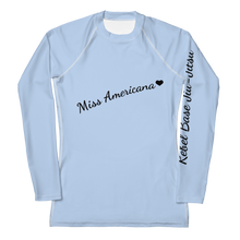 Load image into Gallery viewer, Miss Americana Women's Rash Guard