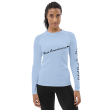 Load image into Gallery viewer, Miss Americana Women's Rash Guard