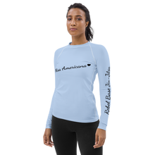 Load image into Gallery viewer, Miss Americana Women's Rash Guard