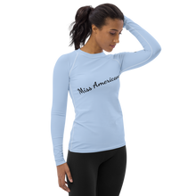 Load image into Gallery viewer, Miss Americana Women's Rash Guard