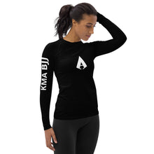 Load image into Gallery viewer, Speard A Women&#39;s Rash Guard White
