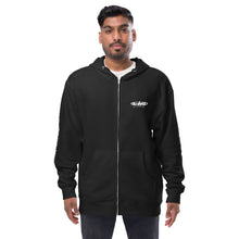Load image into Gallery viewer, "Eager To Be Kind"  fleece zip up hoodie