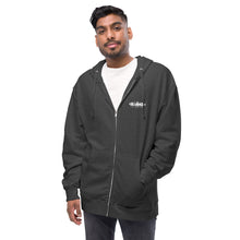 Load image into Gallery viewer, "Eager To Be Kind"  fleece zip up hoodie