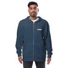 Load image into Gallery viewer, "Eager To Be Kind"  fleece zip up hoodie