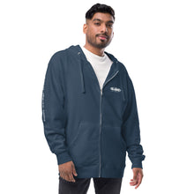 Load image into Gallery viewer, "Eager To Be Kind"  fleece zip up hoodie