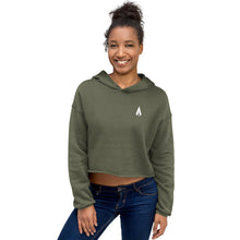 Load image into Gallery viewer, Crop Hoodie Alliance Logo