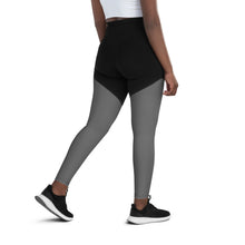 Load image into Gallery viewer, CrossFit Culver City leggings black/gray
