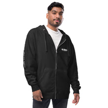 Load image into Gallery viewer, &quot;Eager To Be Kind&quot;  fleece zip up hoodie
