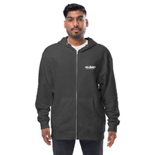 Load image into Gallery viewer, &quot;Eager To Be Kind&quot;  fleece zip up hoodie
