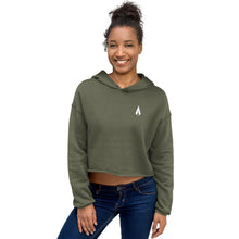 Load image into Gallery viewer, Women&#39;s Alliance Crop Hoodie
