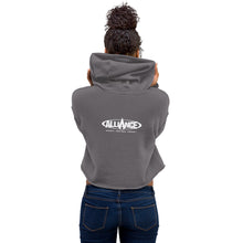 Load image into Gallery viewer, Women&#39;s Alliance Crop Hoodie
