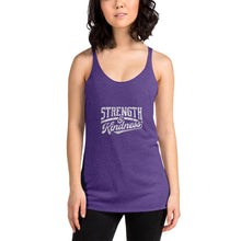 Load image into Gallery viewer, &quot;Strength and Kindness&quot; Racerback Tank
